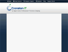 Tablet Screenshot of cranstonit.com